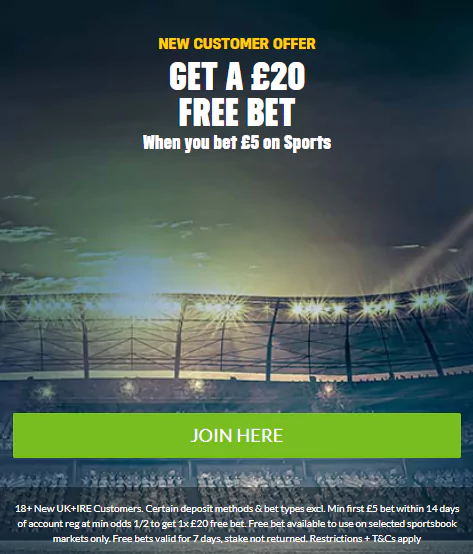 Coral Sports Welcome Offer